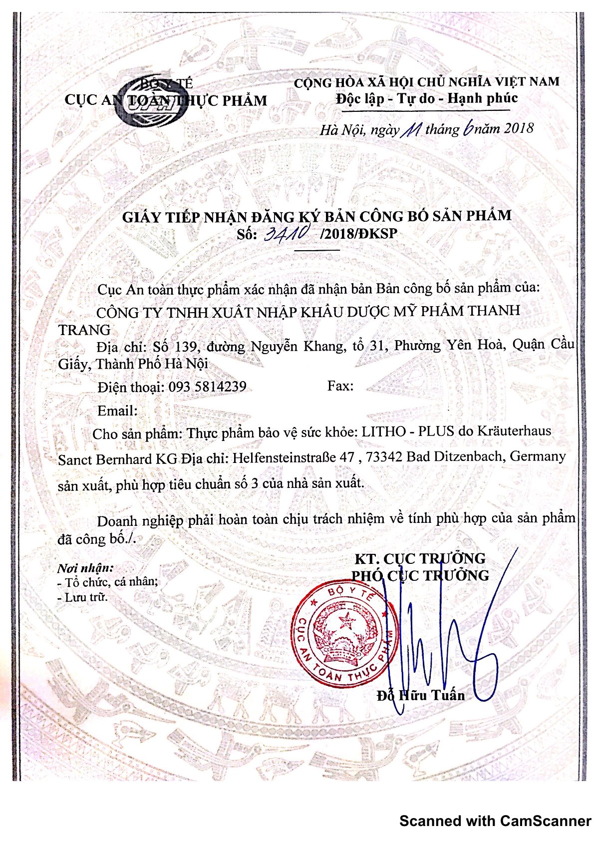 VIÊN UỐNG BỔ SUNG CANXI LITHO PLUS